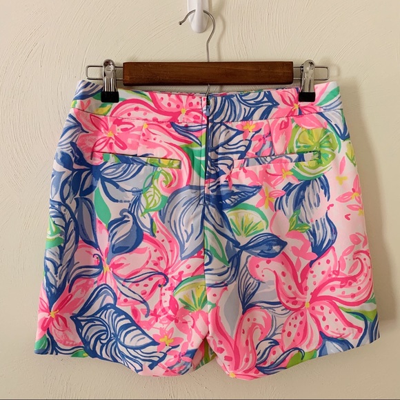 Lilly Pulitzer Ariana Stretch Shorts Size 2 - Picture 3 of 4